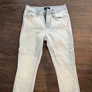 Citizens of Humanity Skinny Light Wash Cropped Jeans, Size 25